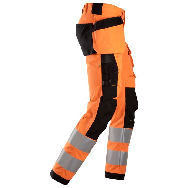 Snickers 6243 High-Vis Class 2 darba bikses – Redzamība, Komforts un Aizsardzība ikdienas darbā