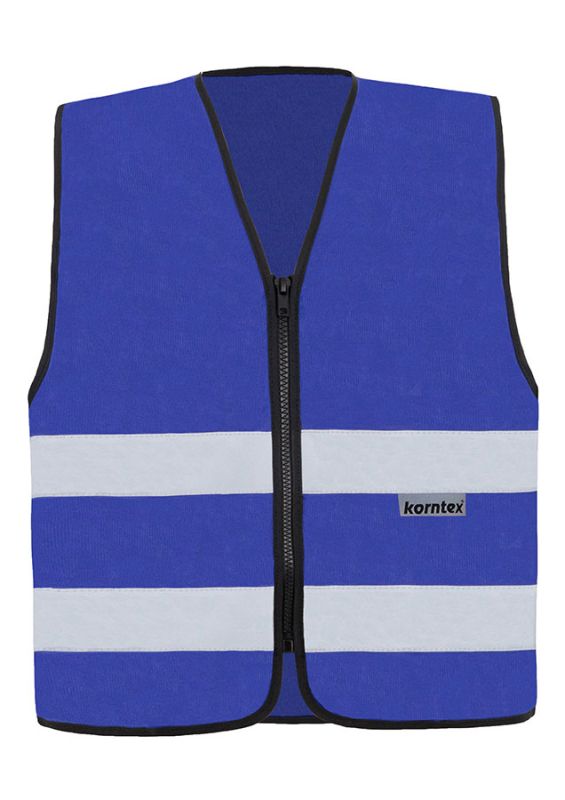 Core veste ar atstarojošām līnijām un rāvējslēdzēju