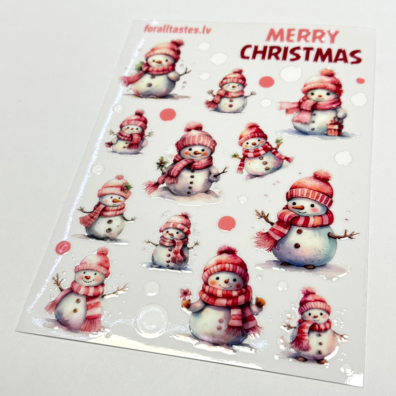 Uzlīmju komplekts - sniegavīri