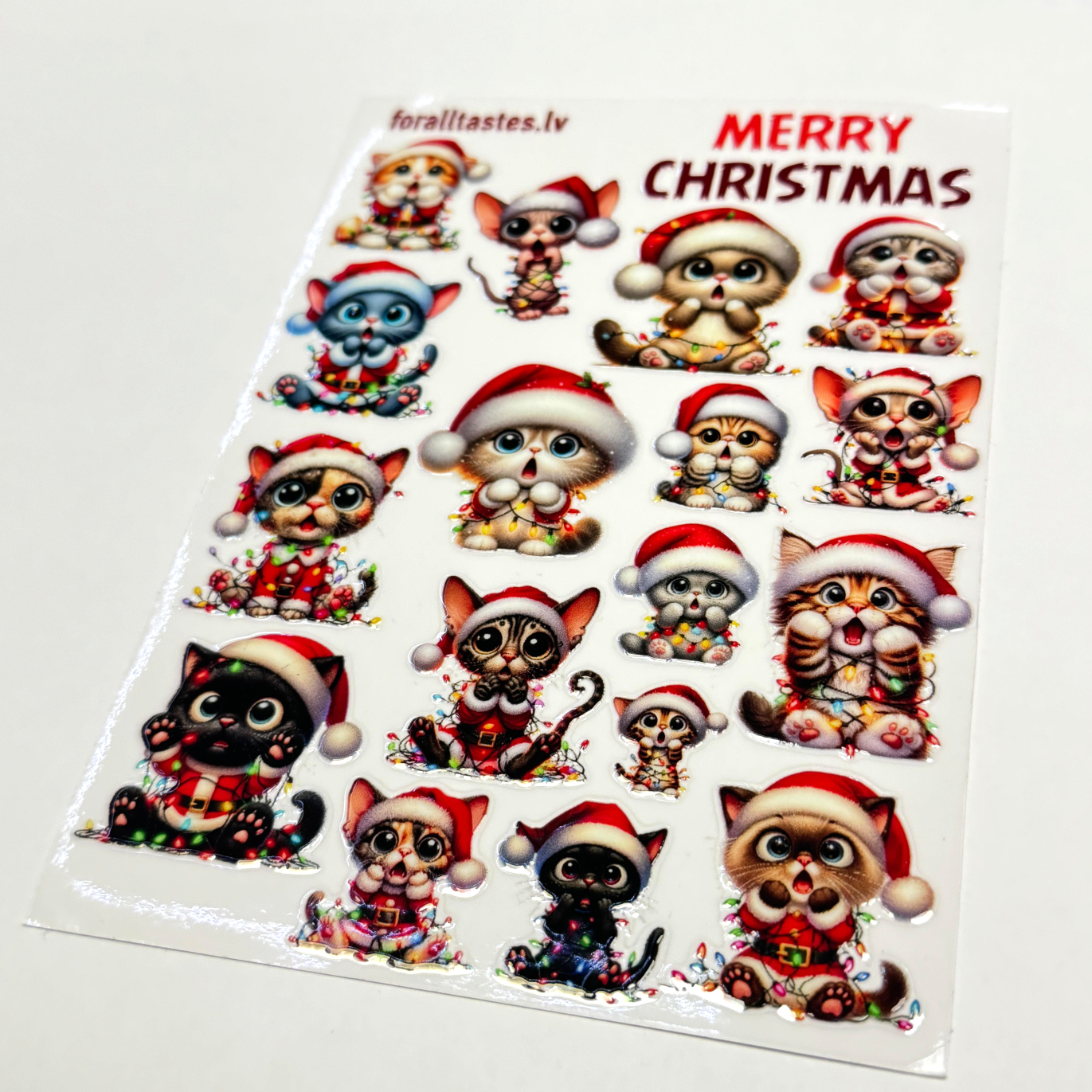 Uzlīmju komplekts - kaķīši