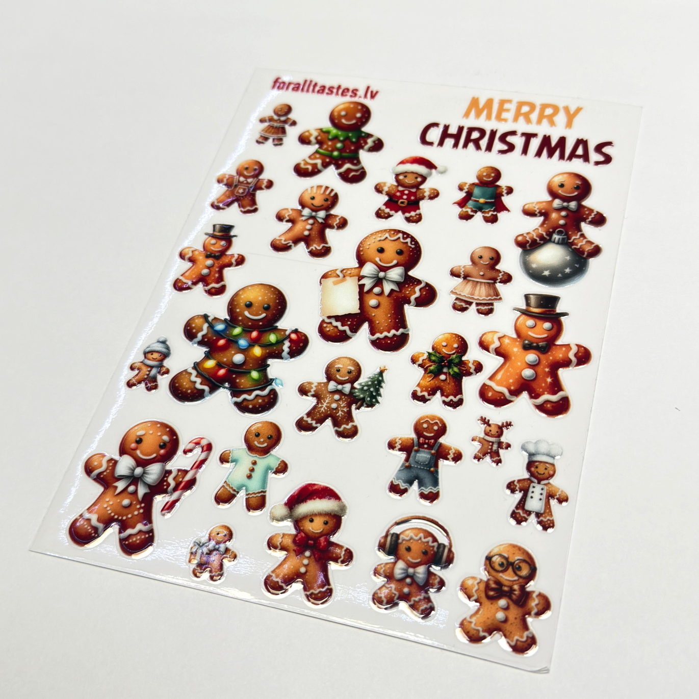 Uzlīmju komplekts - piparkūkas