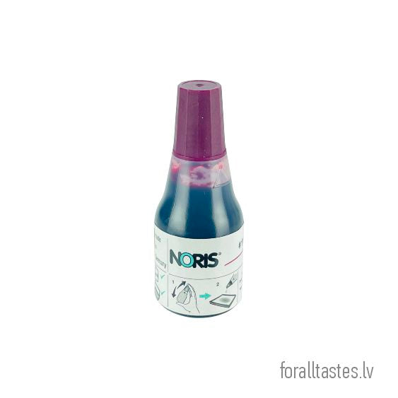 Noris zīmogu tinte violetā krāsā 25ml pudelītē