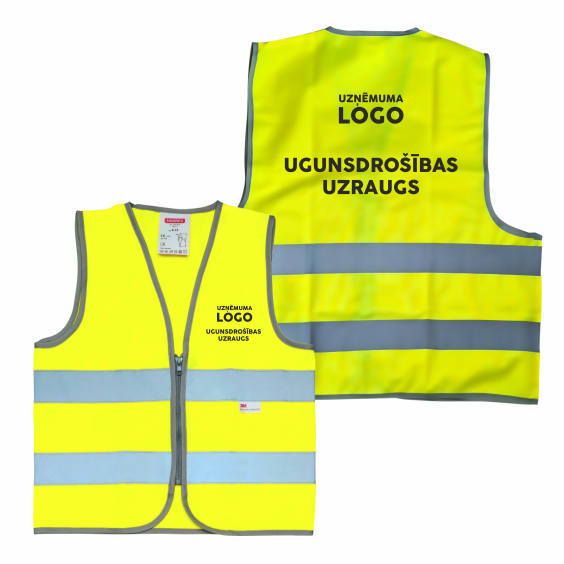 Ugunsdrošības uzraugs HI-VIS Veste