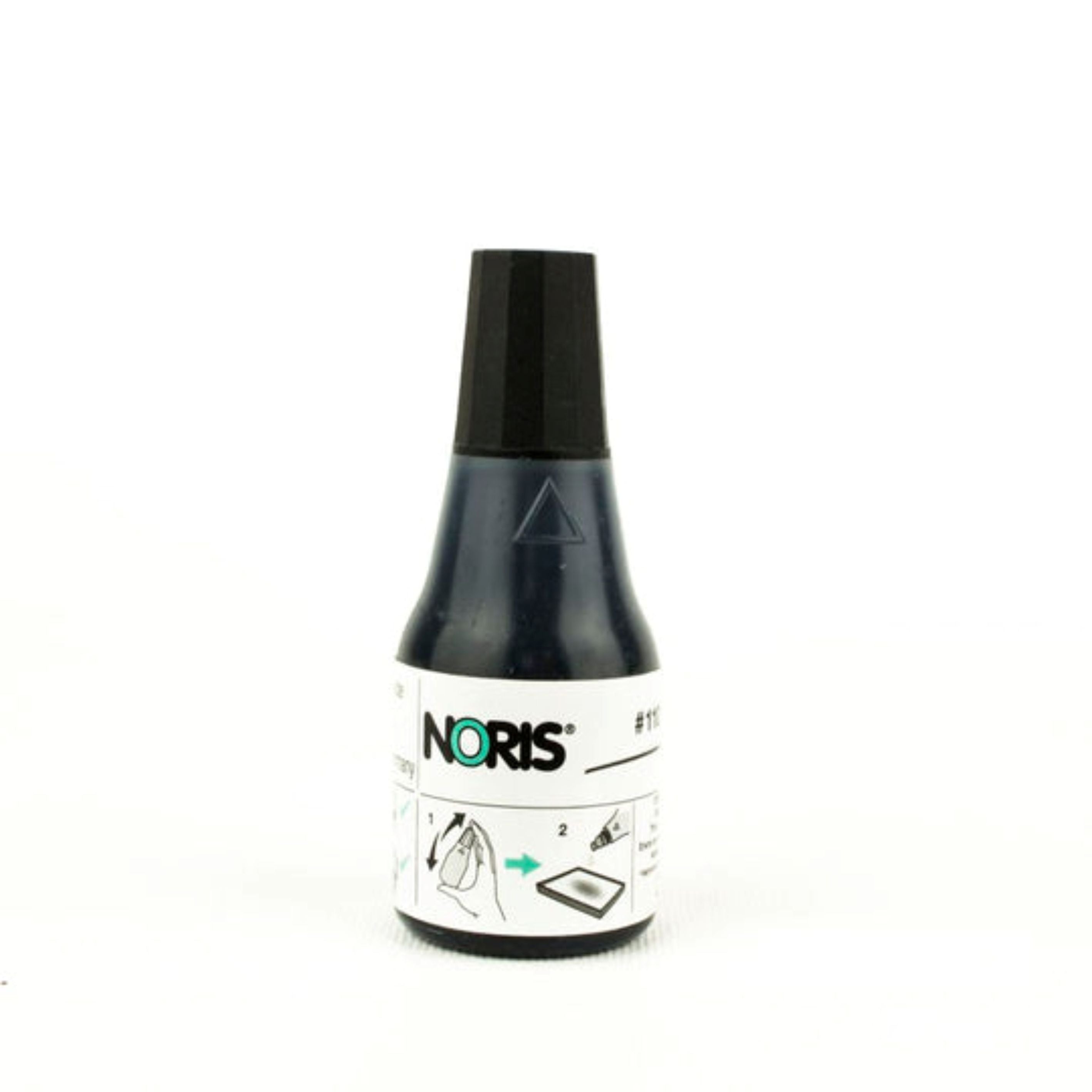 Noris zīmogu tinte melna krāsā 25ml pudelītē