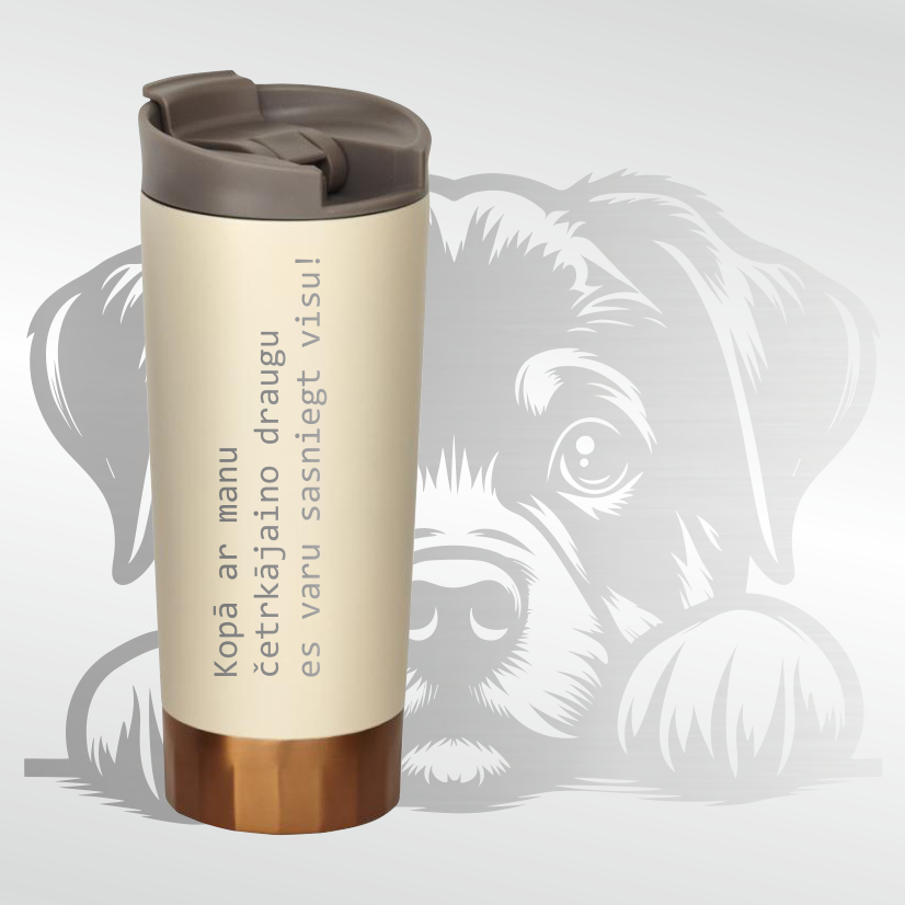 Kopā ar manu četrkājaino ...