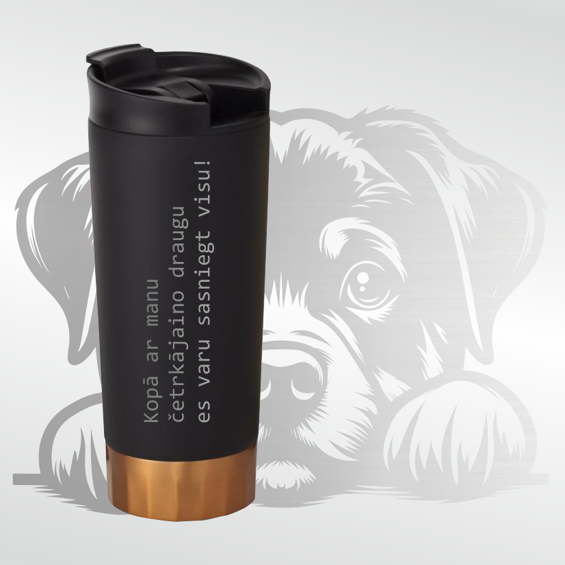 Kopā ar manu četrkājaino ...