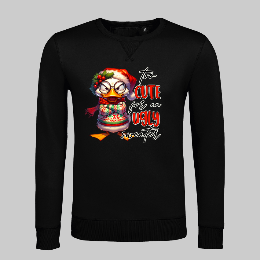 Too cute for an ugly sweater