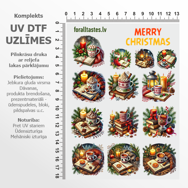 Uzlīmju komplekts - romantika