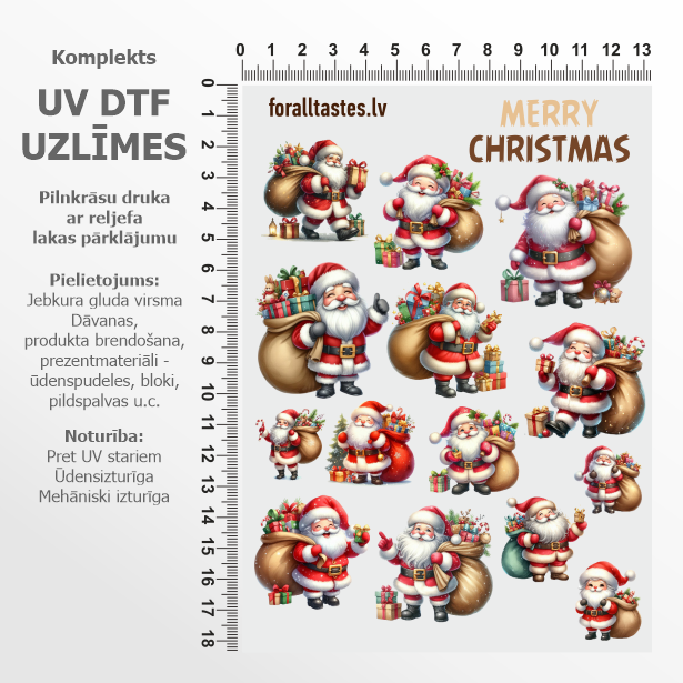 Uzlīmju komplekts - salavecītis