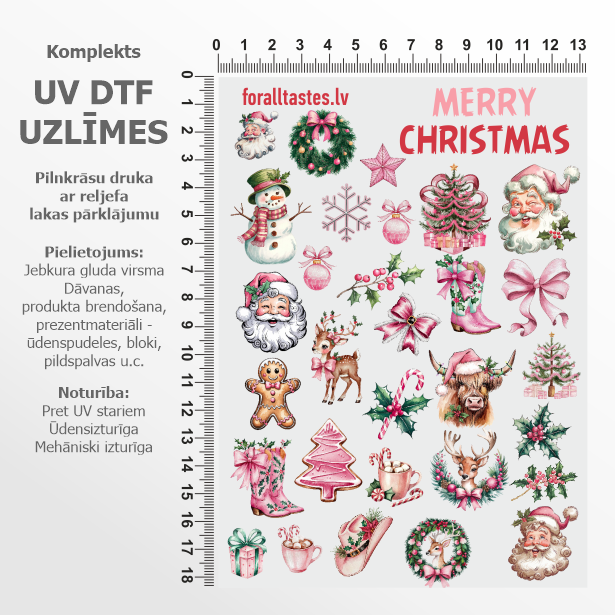Uzlīmju komplekts - dažādi