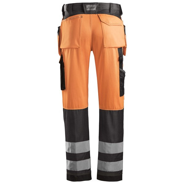 Snickers 3233 High-Vis Class 2 darba bikses – Redzamība, Komforts un Aizsardzība ikdienas darbā
