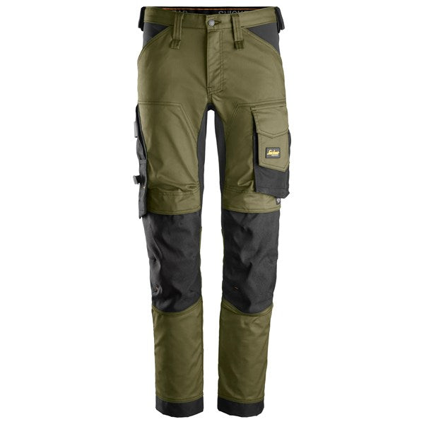 SNICKERS WORKWEAR AllroundWork elastīga auduma darba bikses