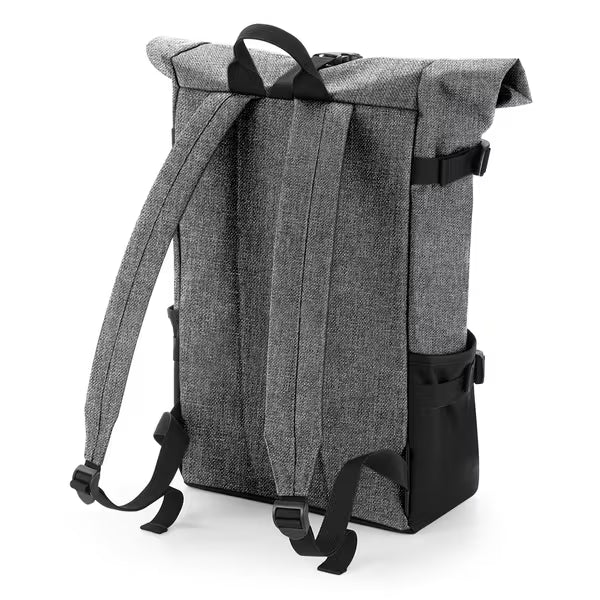 Block Roll-Top Backpack