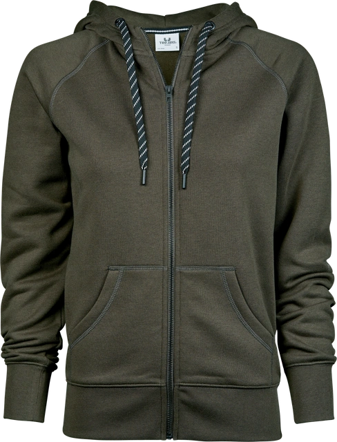 Women's Fashion Full Zip Hood